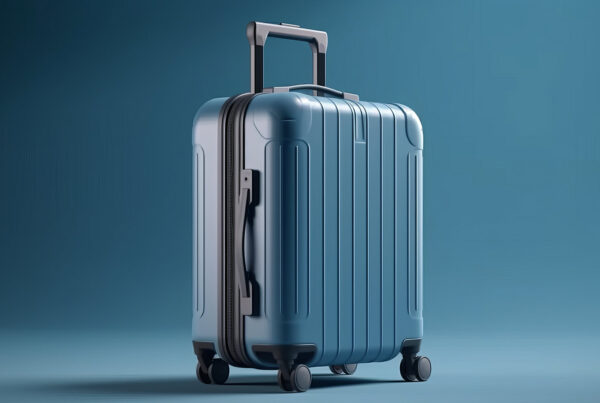 Travel suitcase cgi
