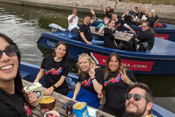 K2 Sweden enjoying Kinetic day on boats