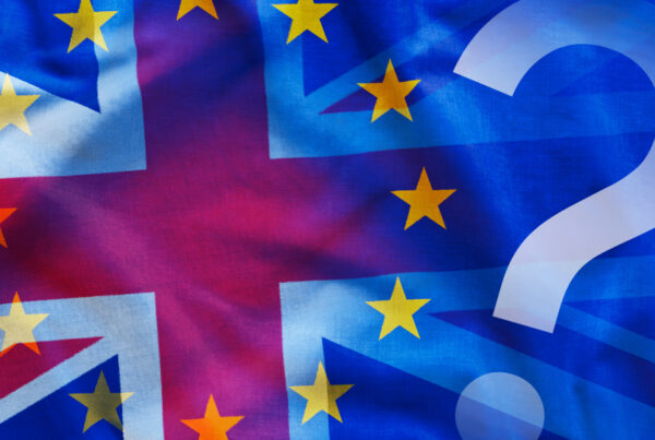 EU and UK flag graphic