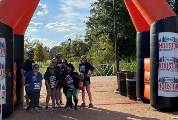 K2 team at the Hess Houston Corporate Run 5k