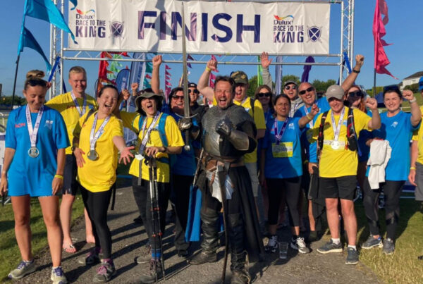 Race to the stone finish line