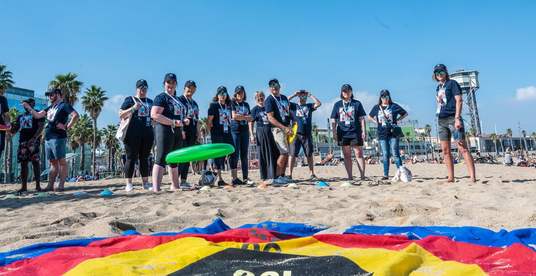 K2 Kinetic Conference on the beach in Barcelona