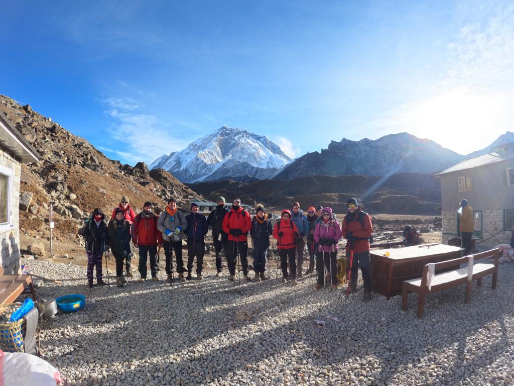 Nepal Update: Day 10. Trek from Loboche to Gorakshep and travelling to Fumrekhu.